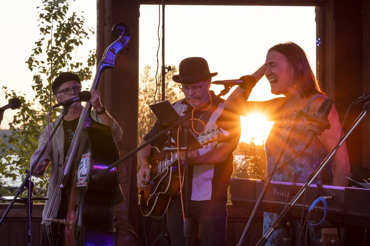 Music at sunset